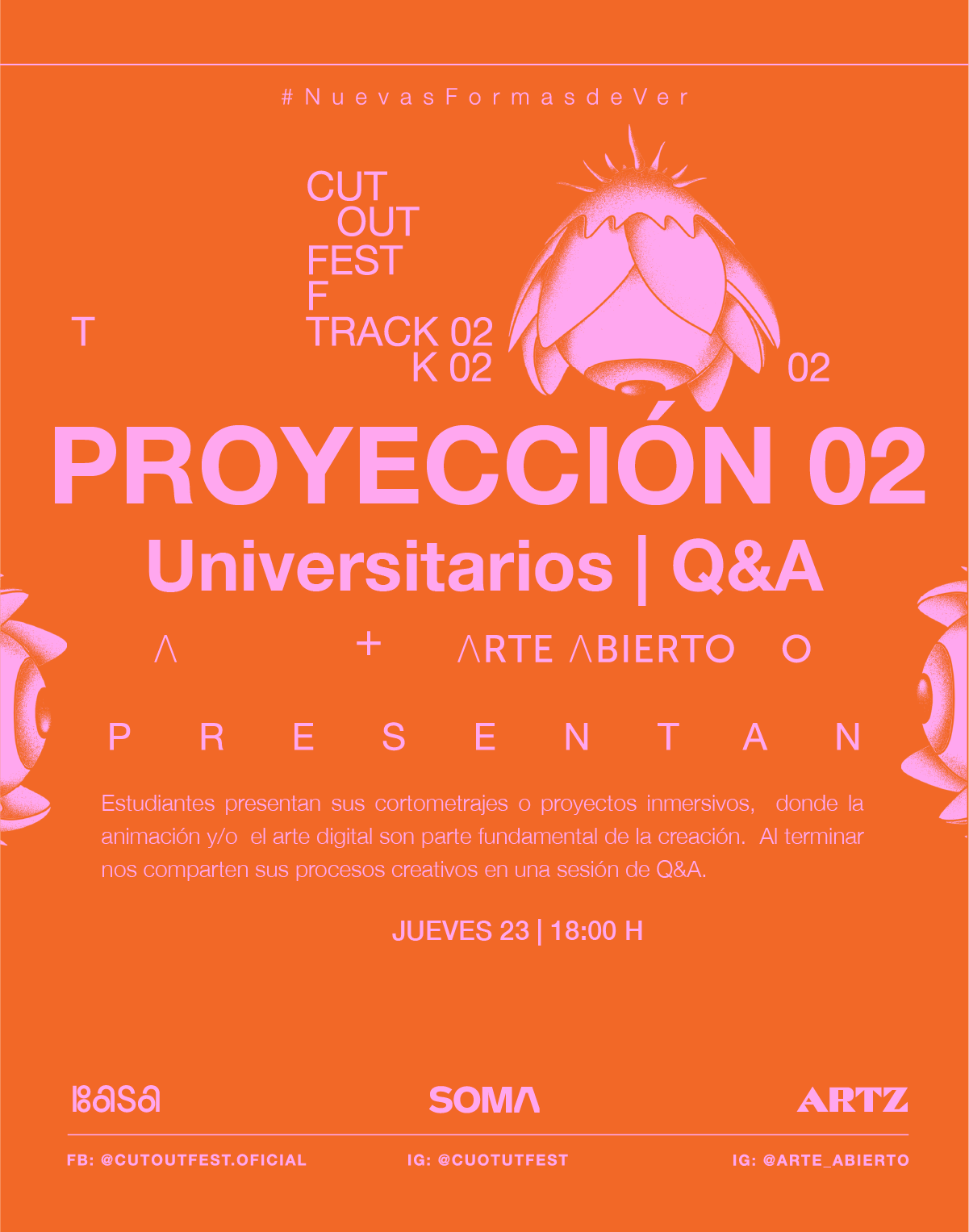 CutOut Fest - Track 02 _ Arte Abierto - Proyecciones