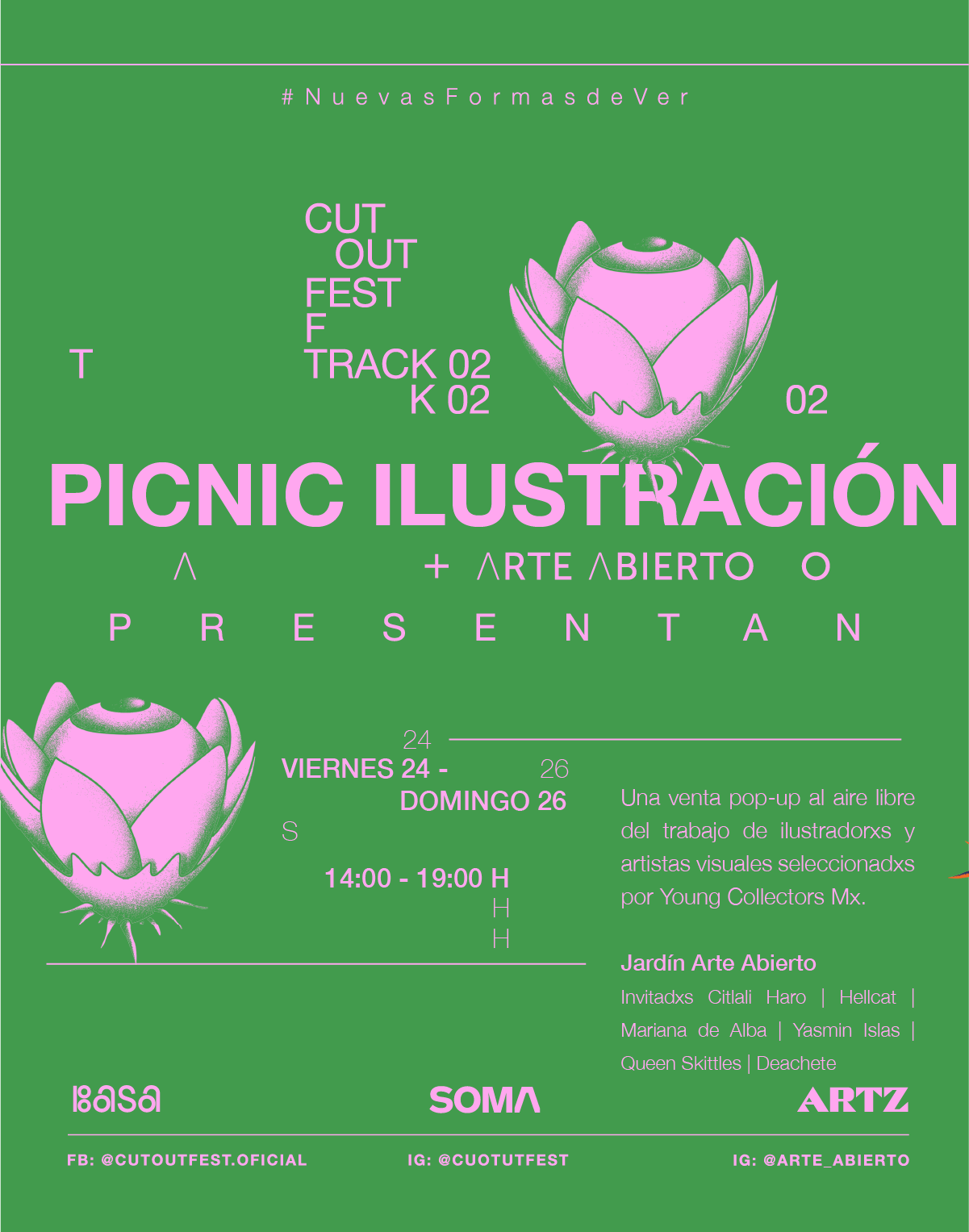 CutOut Fest - Track 02 _ Arte Abierto - Picnic de Ilustración