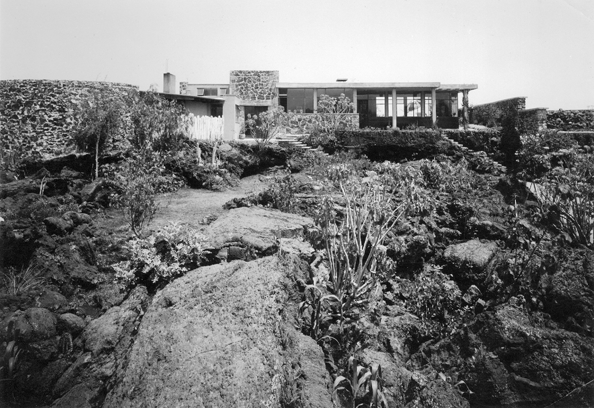 La Casa Cetto en 1949. Foto: Max Cetto, cortesía de Julián Arroyo Cetto